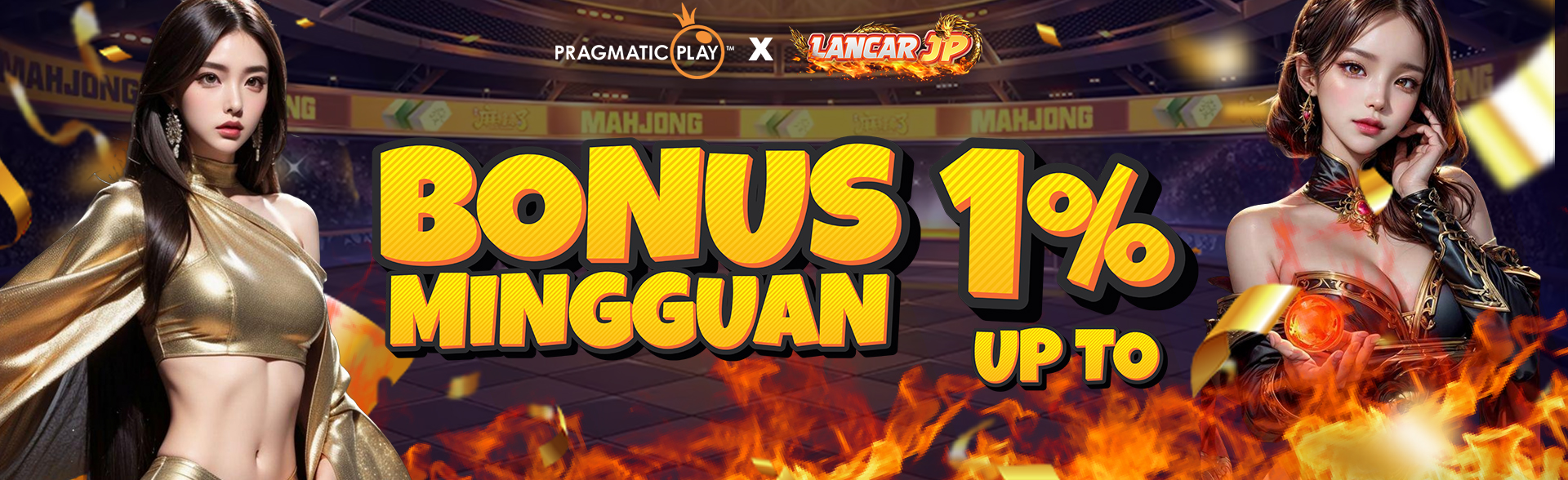 Bonus Mingguan 1%